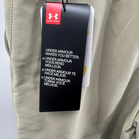 Under Armour Boys Khaki Chino Shorts Youth Large YLG Durable & Comfortable - Picture 3 of 6